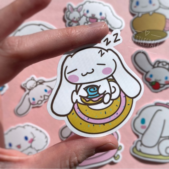 🤍 Cinnamoroll Sticker Pack5 - 10 Kawaii Sanrio Individual Large Stickers - Picture 2 of 2